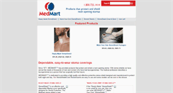 Desktop Screenshot of medmartstomashield.com
