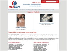 Tablet Screenshot of medmartstomashield.com